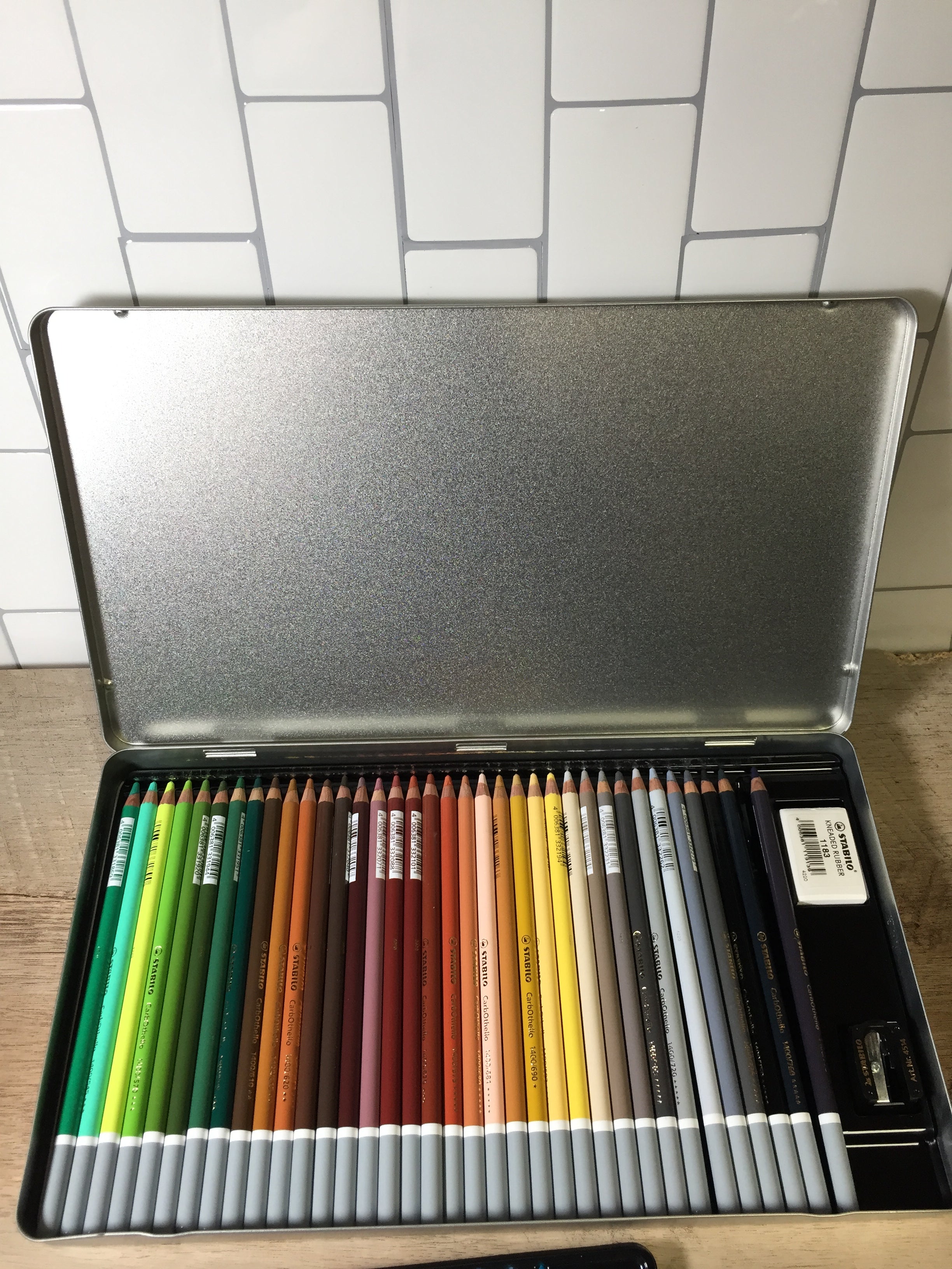 STABILO Carbothello Pastel Pencil, 60-Color Set, 1-pack (1460-6) | OPEN BOX (6948724703415)